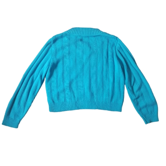 Talbots women's blue sweater size S - Picture 2 of 7